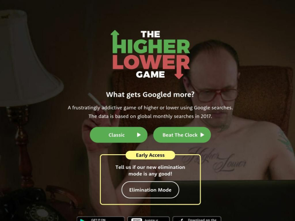 higherlowergame.com