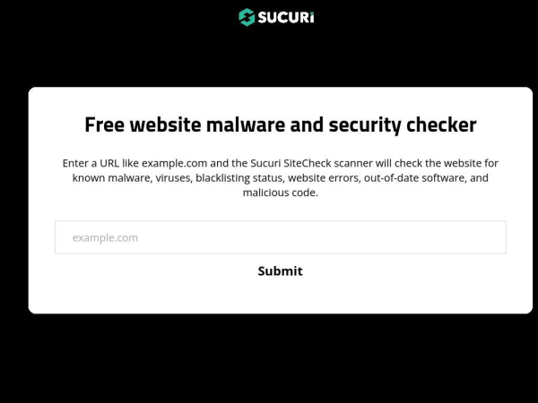 sitecheck.sucuri.net